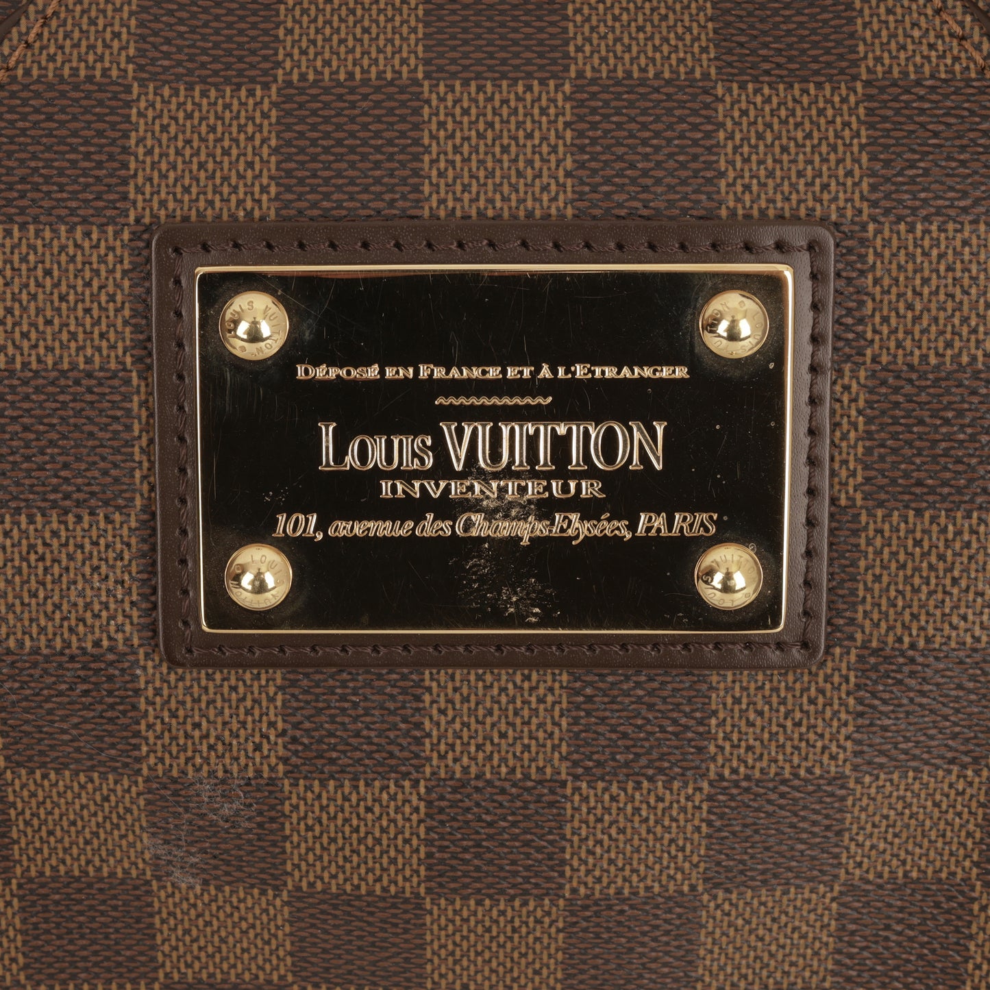 Louis Vuitton Thames Shoulder Bag - Damier Ebene Canvas | Gold Hardware