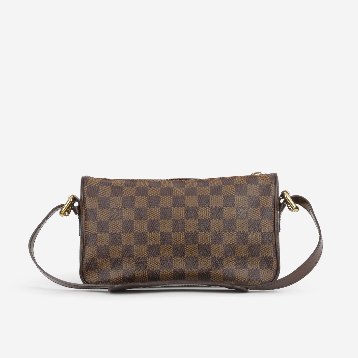 Louis Vuitton Ravello GM Shoulder Bag - Damier Ebene Canvas | Gold Hardware