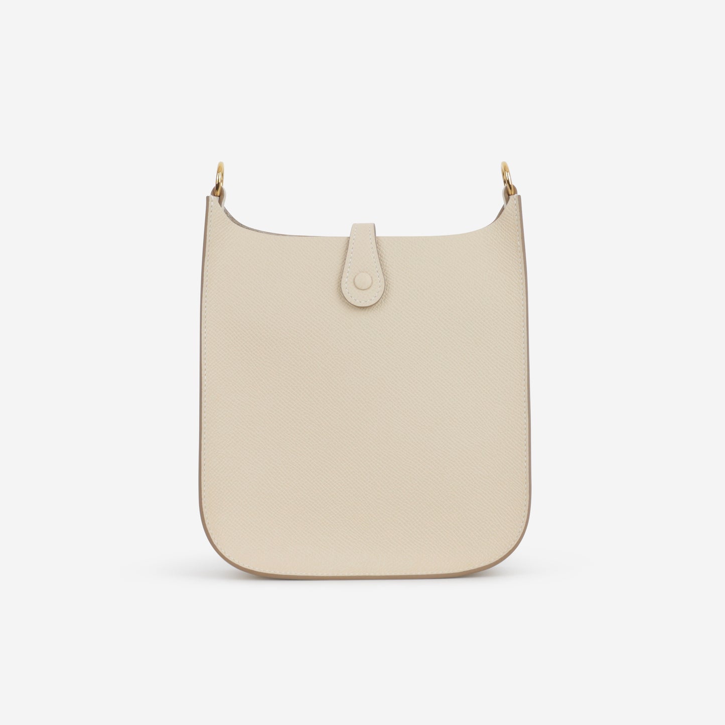 Hermès Mini Evelyne 16 Sellier - Craie Epsom | Gold Hardware