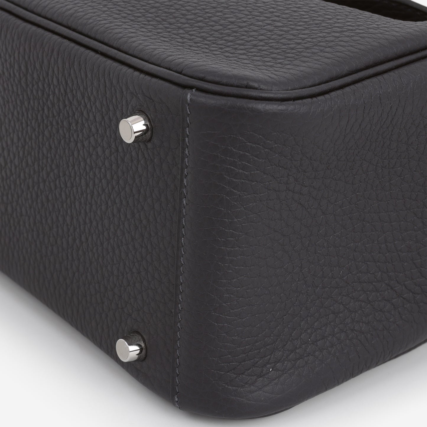 Hermès Mini Lindy - Caban Clemence | Palladium Hardware