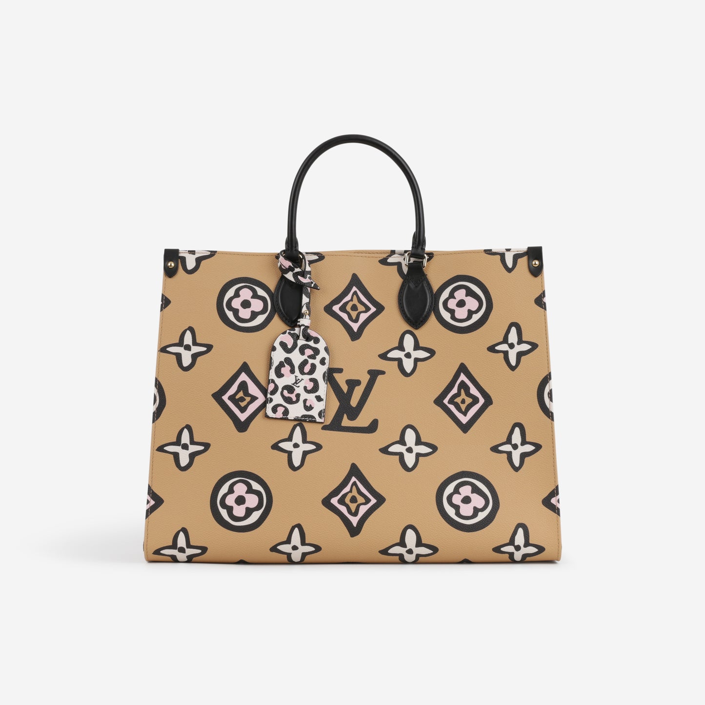 Louis Vuitton OnTheGo GM - "Wild At Heart" Monogram Tote Bag | Gold Hardware