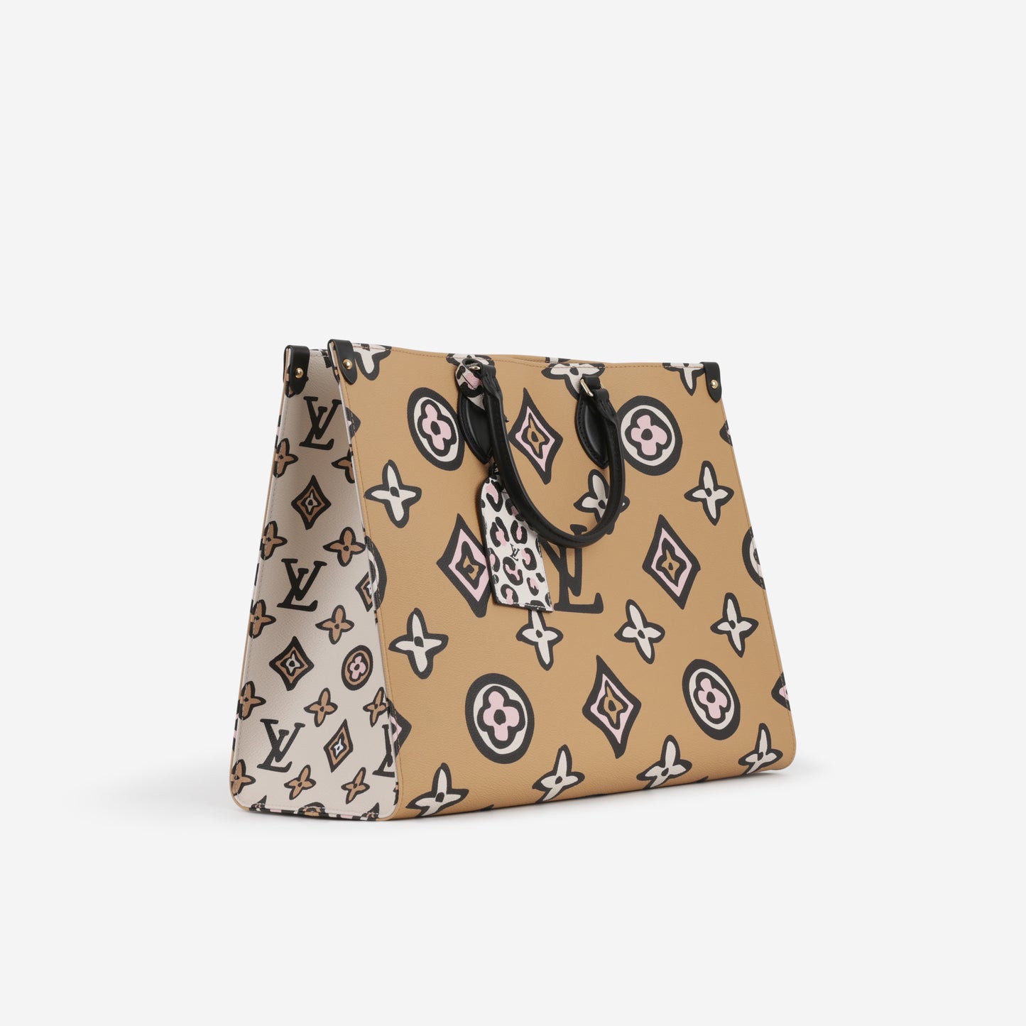 Louis Vuitton OnTheGo GM - "Wild At Heart" Monogram Tote Bag | Gold Hardware