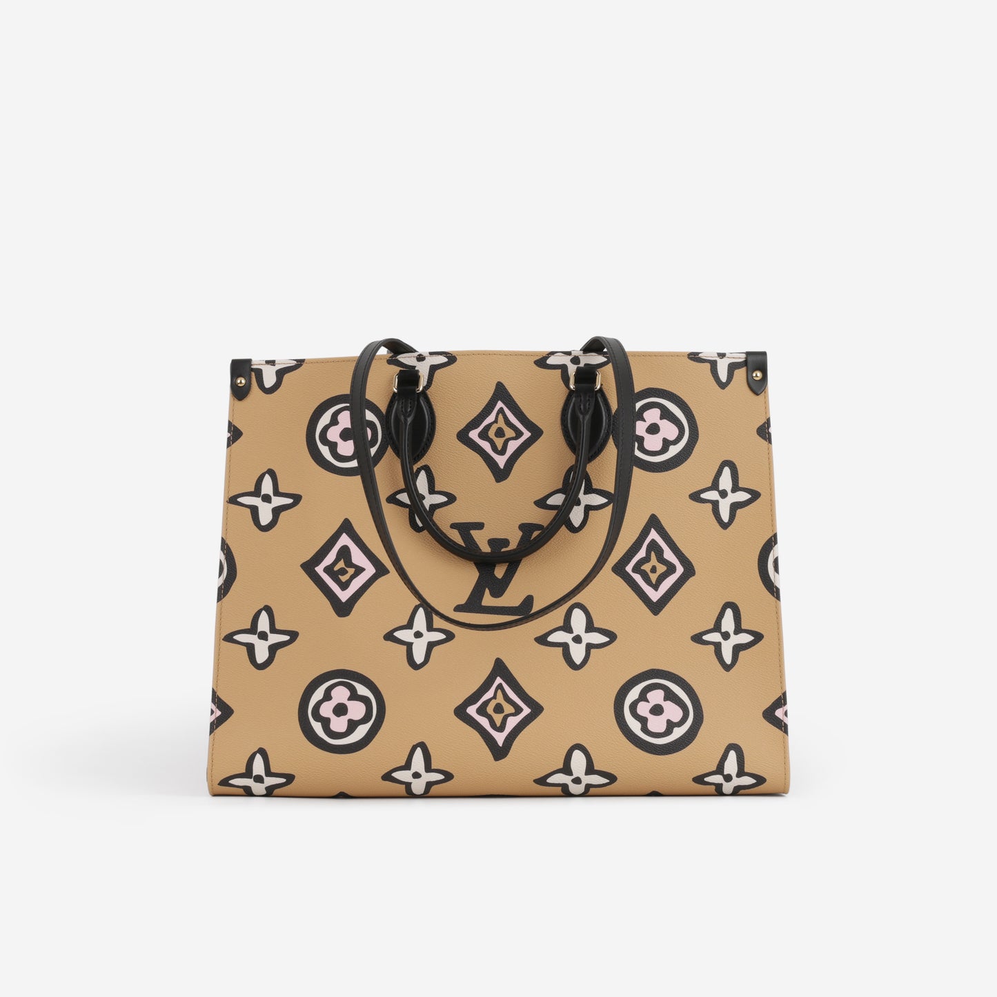 Louis Vuitton OnTheGo GM - "Wild At Heart" Monogram Tote Bag | Gold Hardware