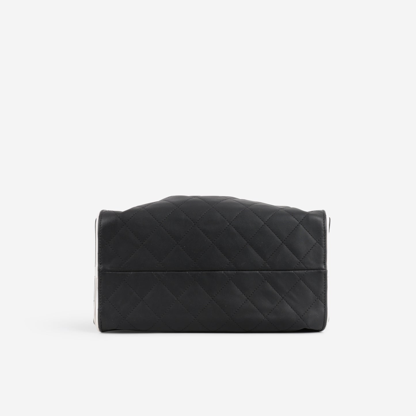 Chanel SS26 Small 25 Hobo - Black / White Calfskin | Gold Hardware