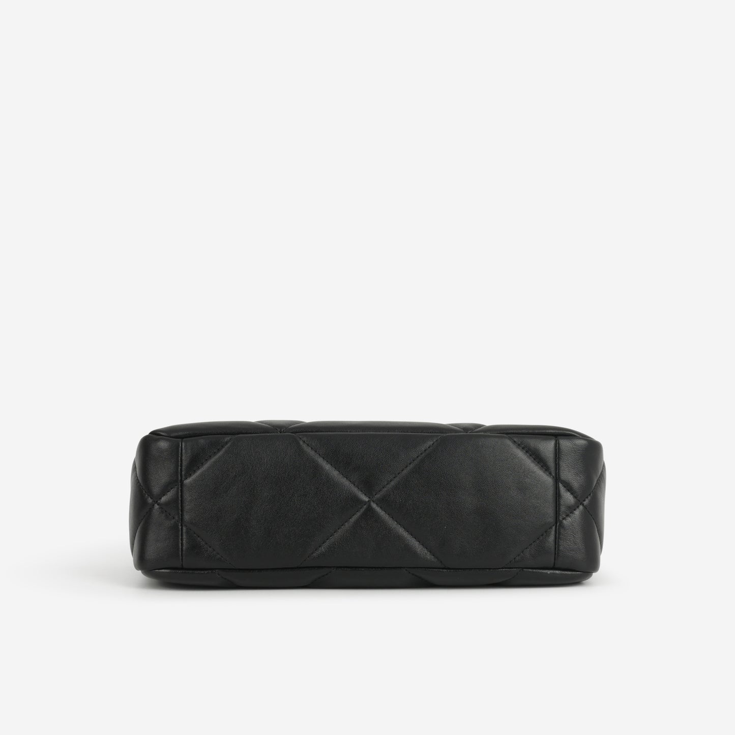 Chanel Small 19 Flap Bag - Black Lambskin | Gold & Silver Hardware