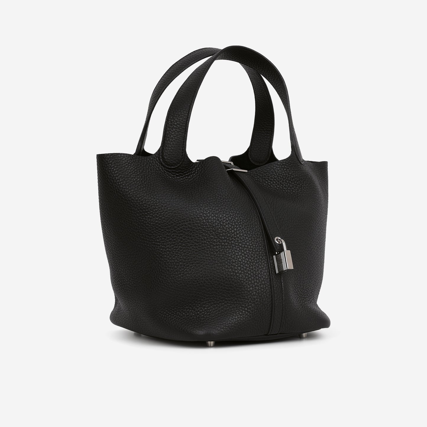 Hermès Picotin 22 - Black Clemence | Palladium Hardware