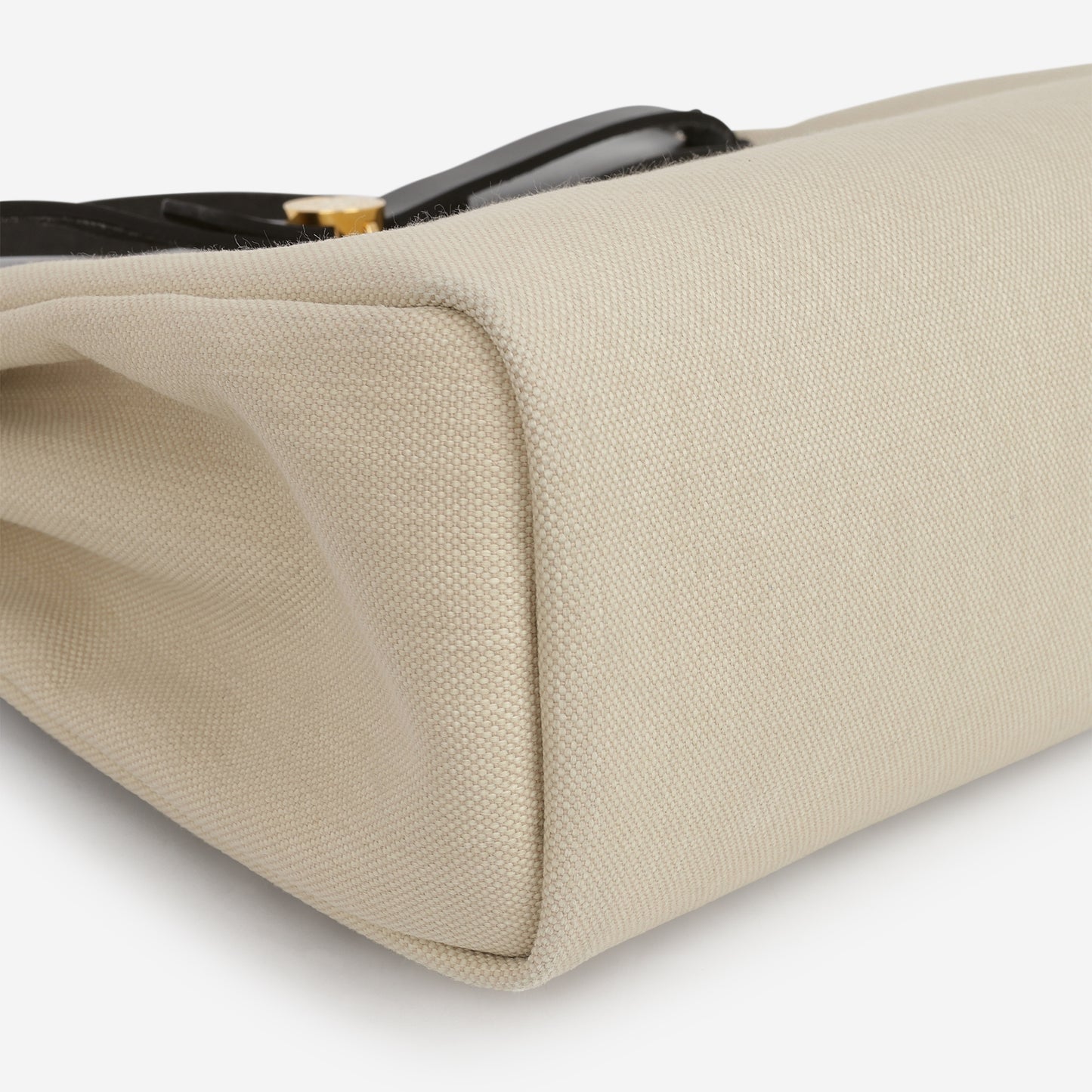 Hermès Herbag 31 - Beton Canvas / Black Hunter | Gold Hardware