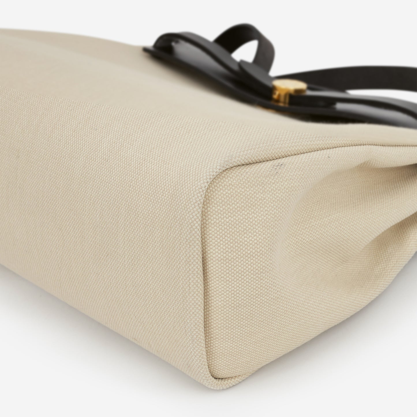 Hermès Herbag 31 - Beton Canvas / Black Hunter | Gold Hardware