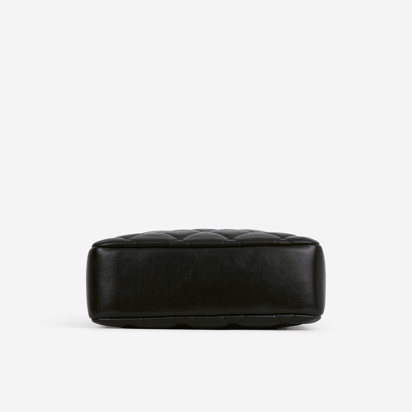 Chanel Mini Camera Case - Black Shiny Lambskin | Gold Hardware