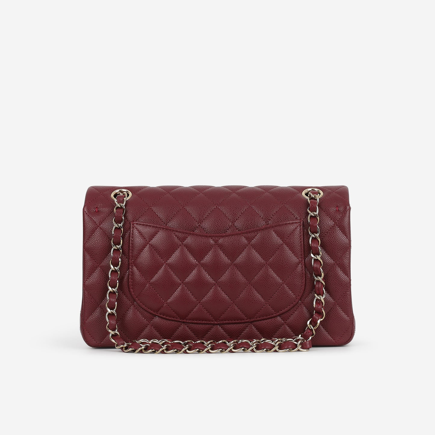 Chanel Medium Classic Flap - Burgundy Caviar | Champagne Gold Hardware