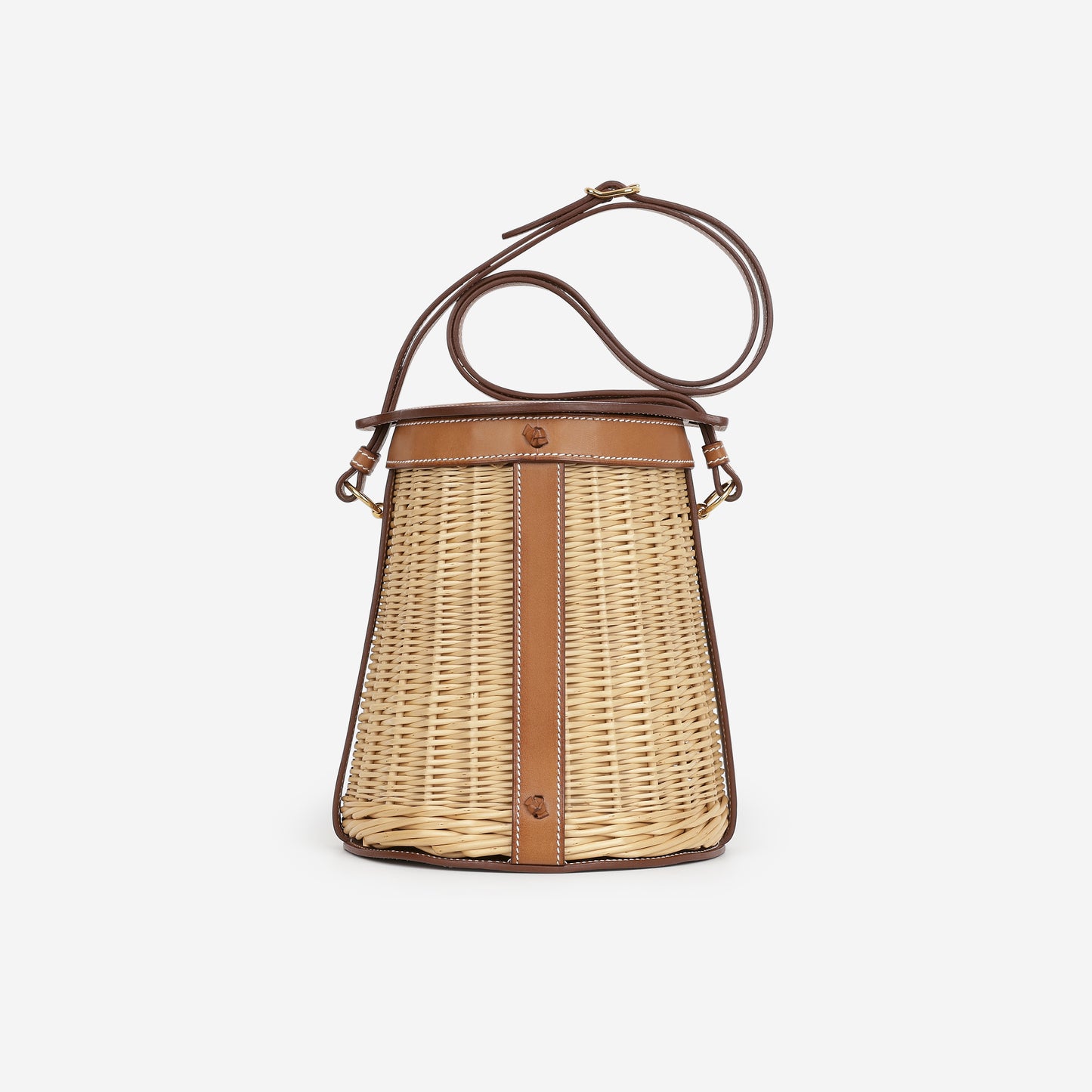 Hermès Farming Picnic Bag - Osier Wicker / Fauve Barenia | Gold Hardware