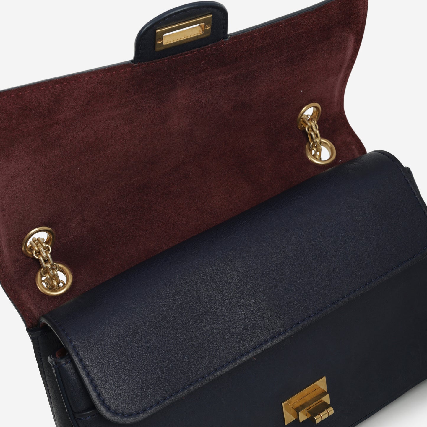 Chanel Paris-Hamburg 2.55 Re-Issue 225 - Navy Lambskin | Gold Hardware