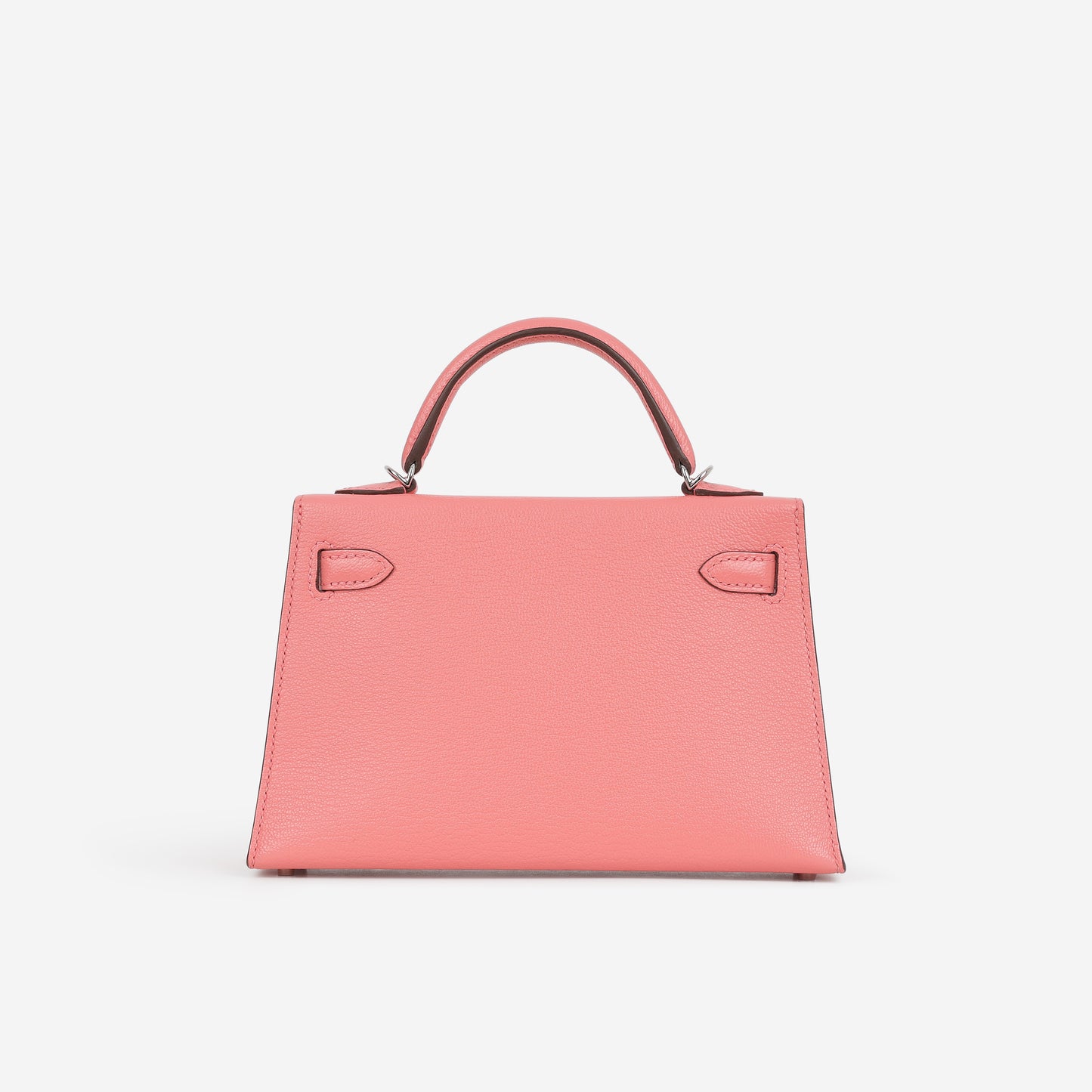 Hermès Verso Mini Kelly - Rose D'ete Chevre / Rouge Venetian Interior | Palladium Hardware