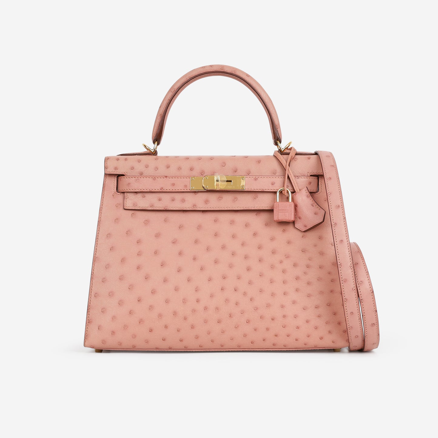 Hermès Kelly 28 - Terre Cuite Ostrich | Gold Hardware
