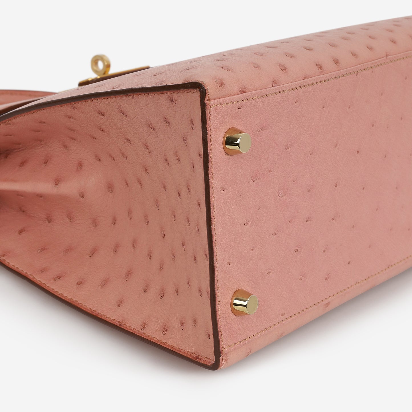 Hermès Kelly 28 - Terre Cuite Ostrich | Gold Hardware