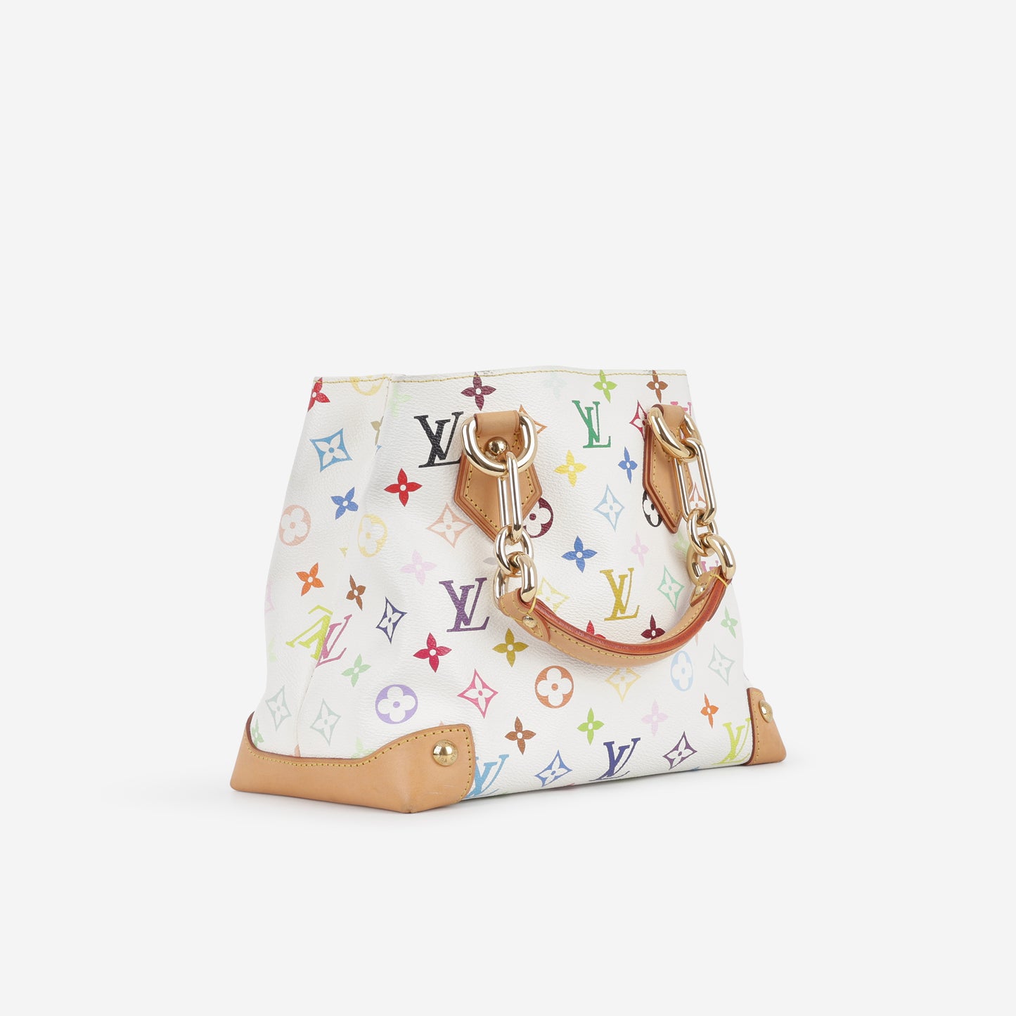 Audra Tote - TM Multicolore Monogram | Gold Hardware