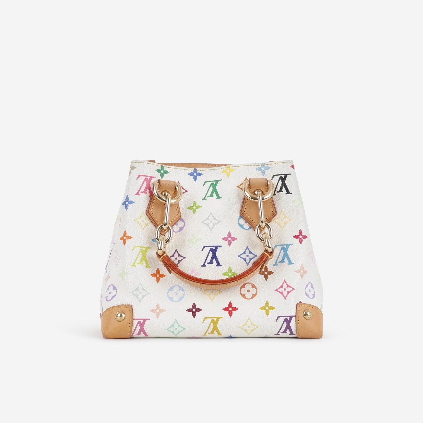 Audra Tote - TM Multicolore Monogram | Gold Hardware
