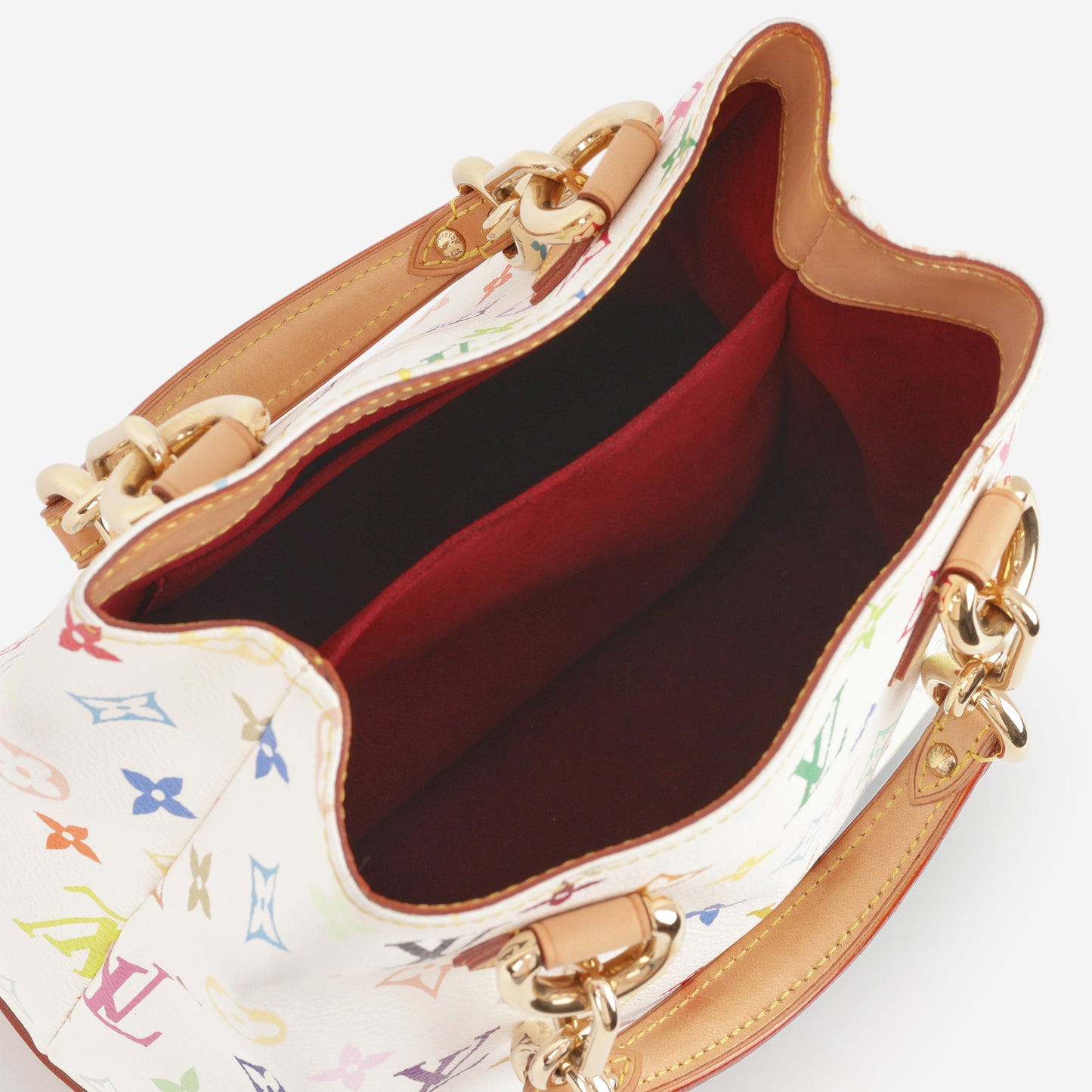 Audra Tote - TM Multicolore Monogram | Gold Hardware
