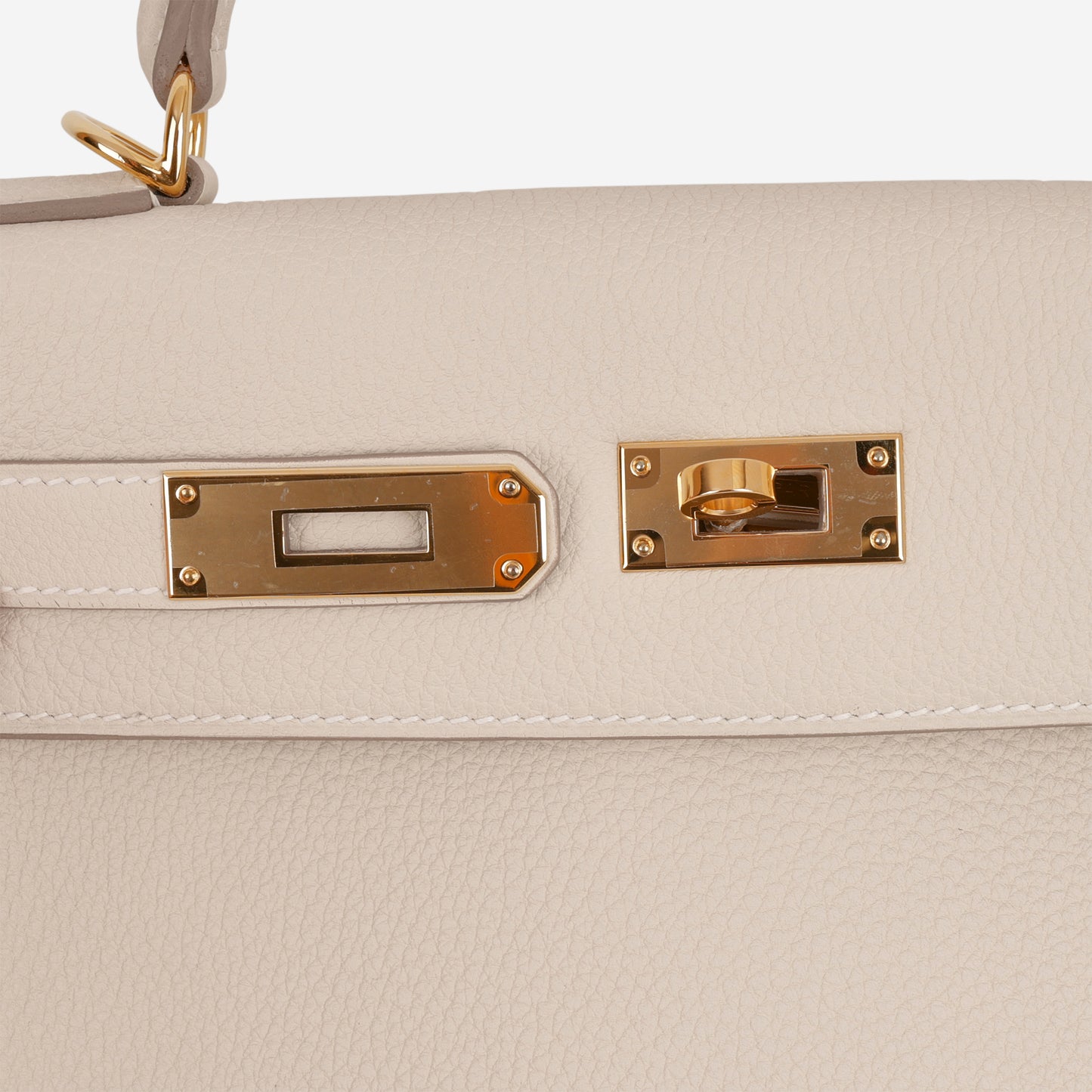 Hermès Kelly 28 - Craie Togo | Gold Hardware