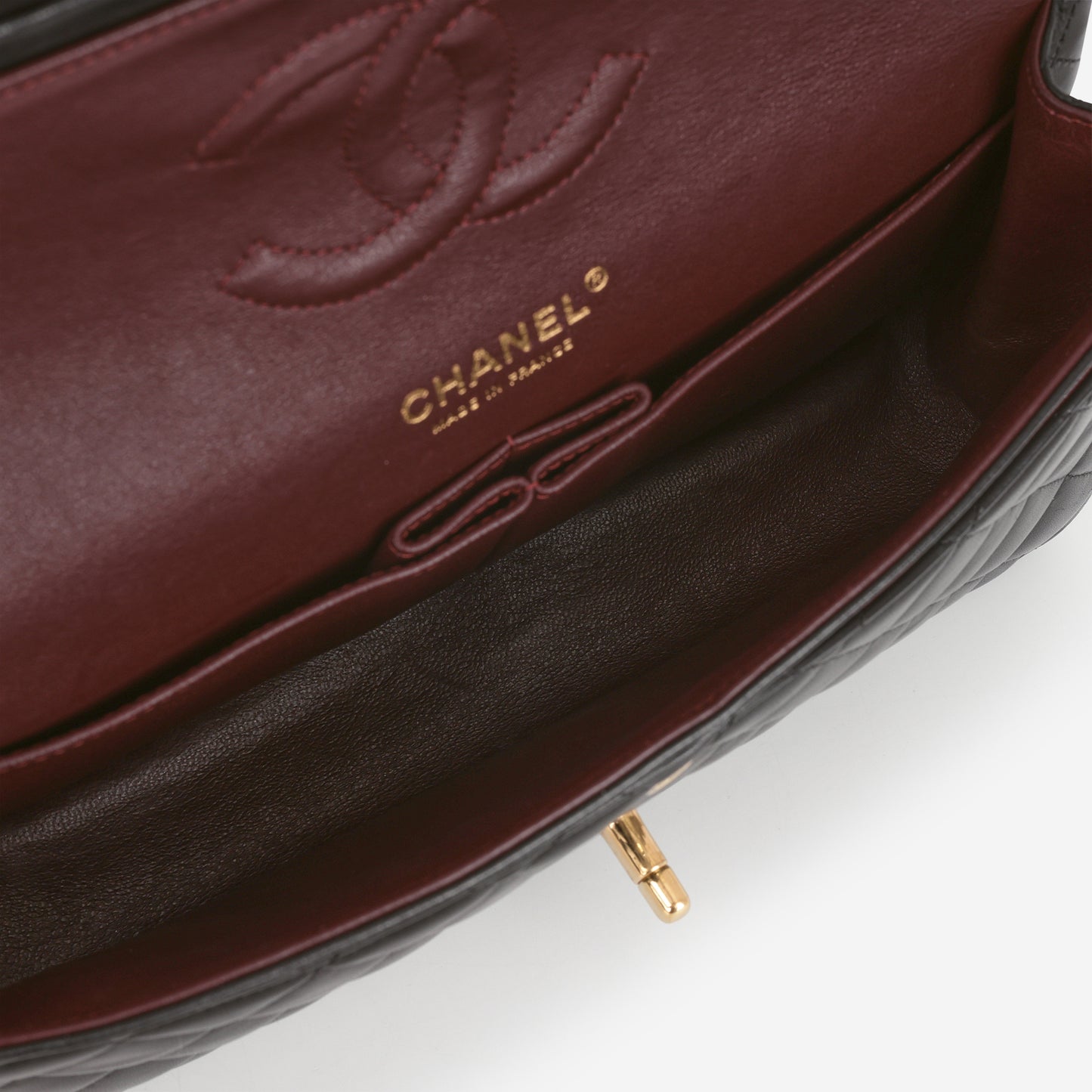 Chanel Medium Classic Flap - Black Lambskin | Gold Hardware