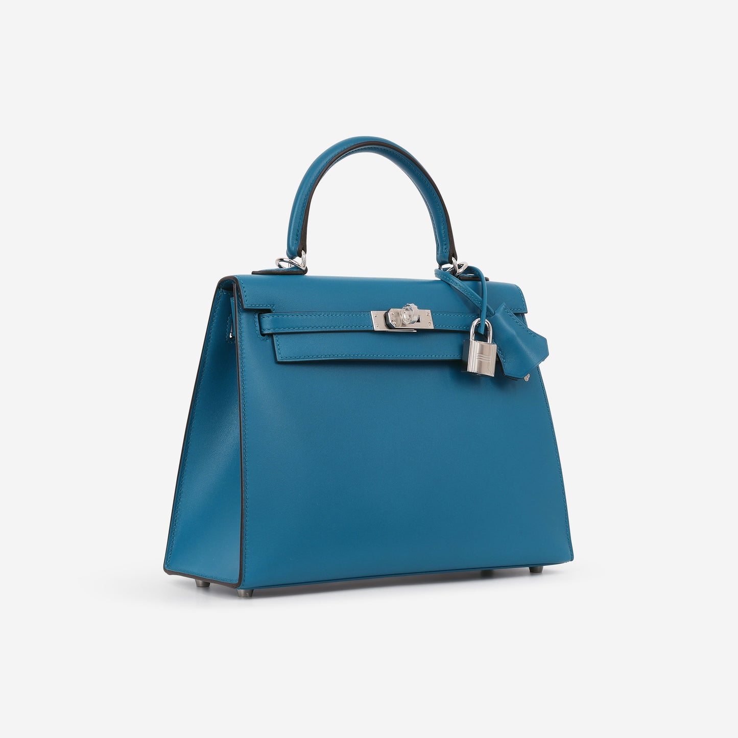 Hermès Kelly 25 - Bleu Izmir Tadelakt | Palladium Hardware