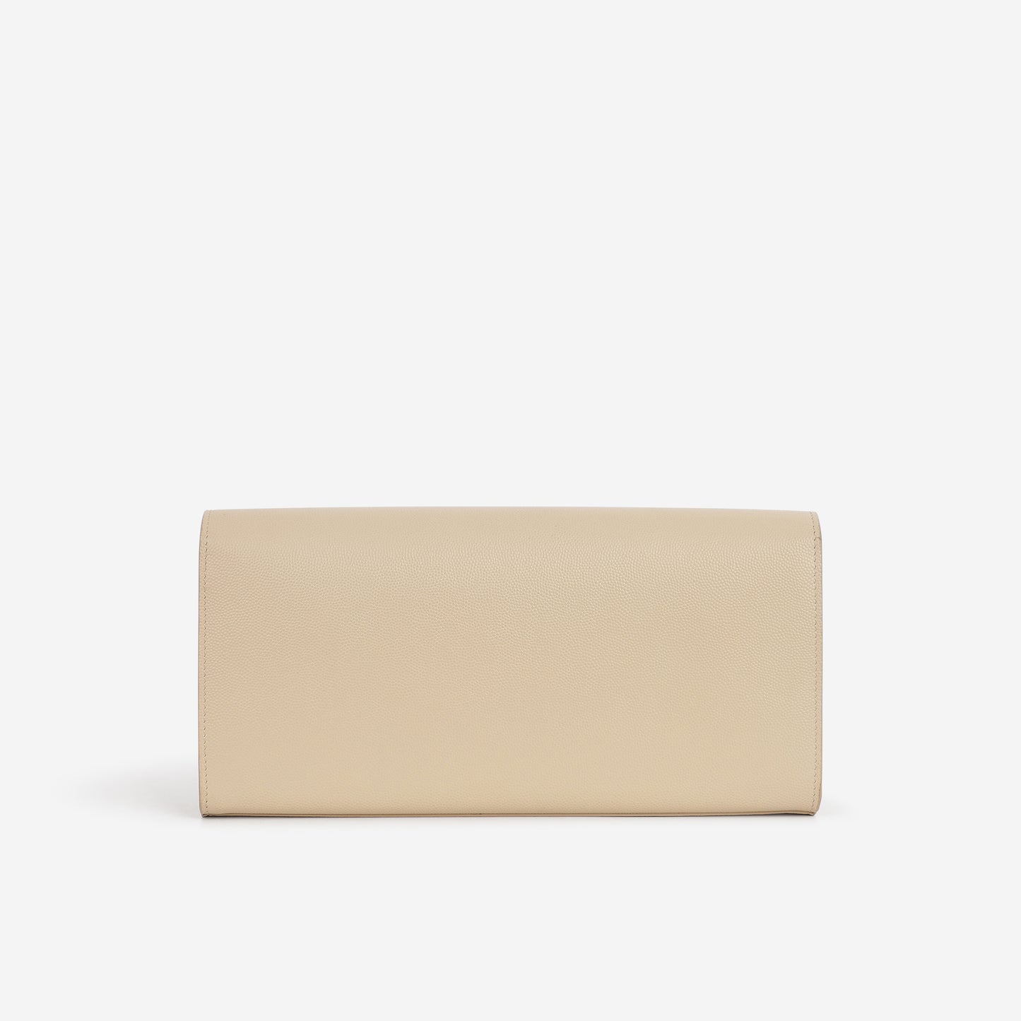 Saint Laurent Kate Clutch - Beige Grained Leather | Gold Hardware