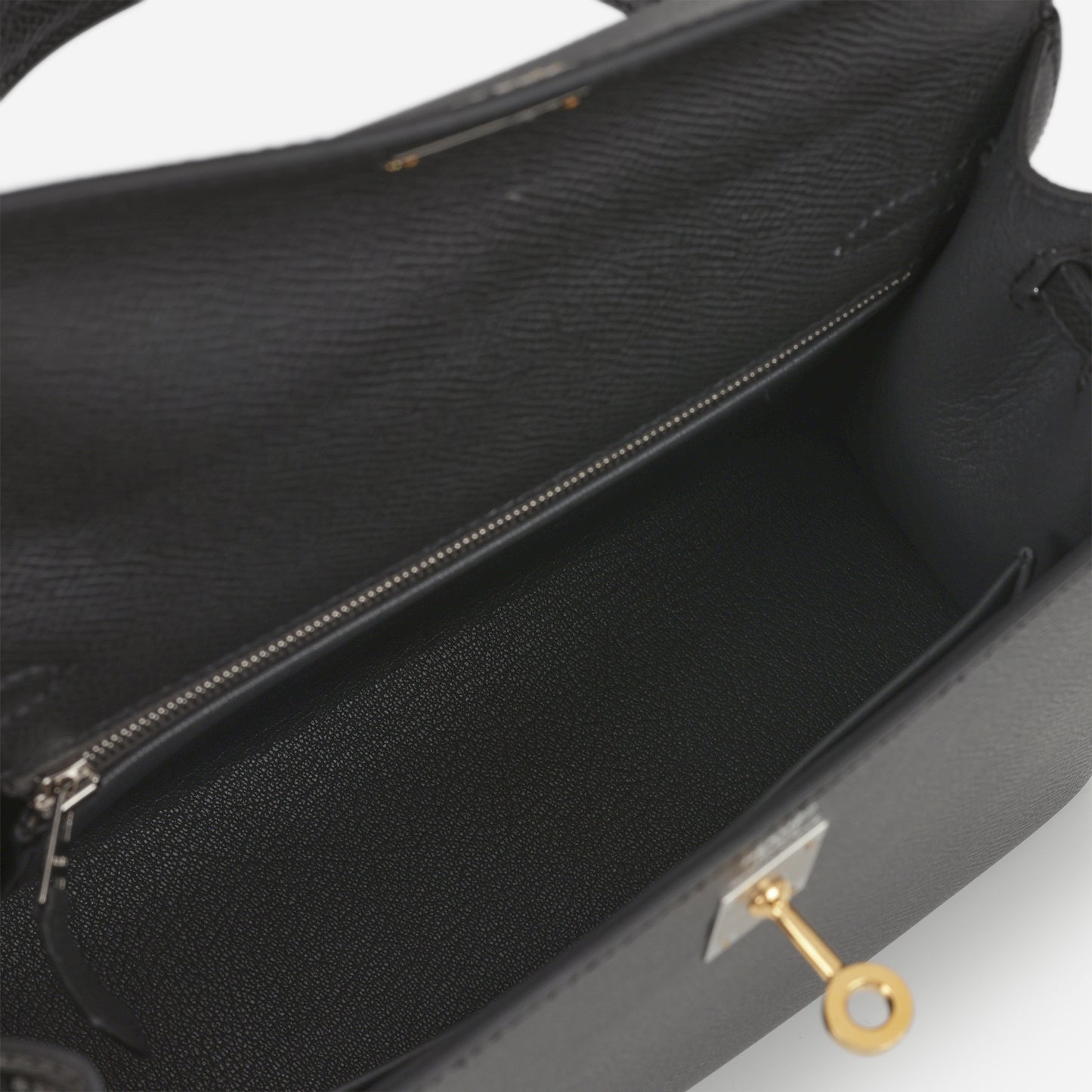 Hermès Kelly 25 - Plomb Epsom | Electrum Hardware