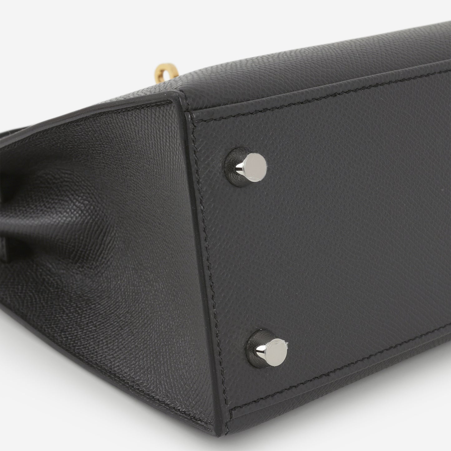 Hermès Kelly 25 - Plomb Epsom | Electrum Hardware