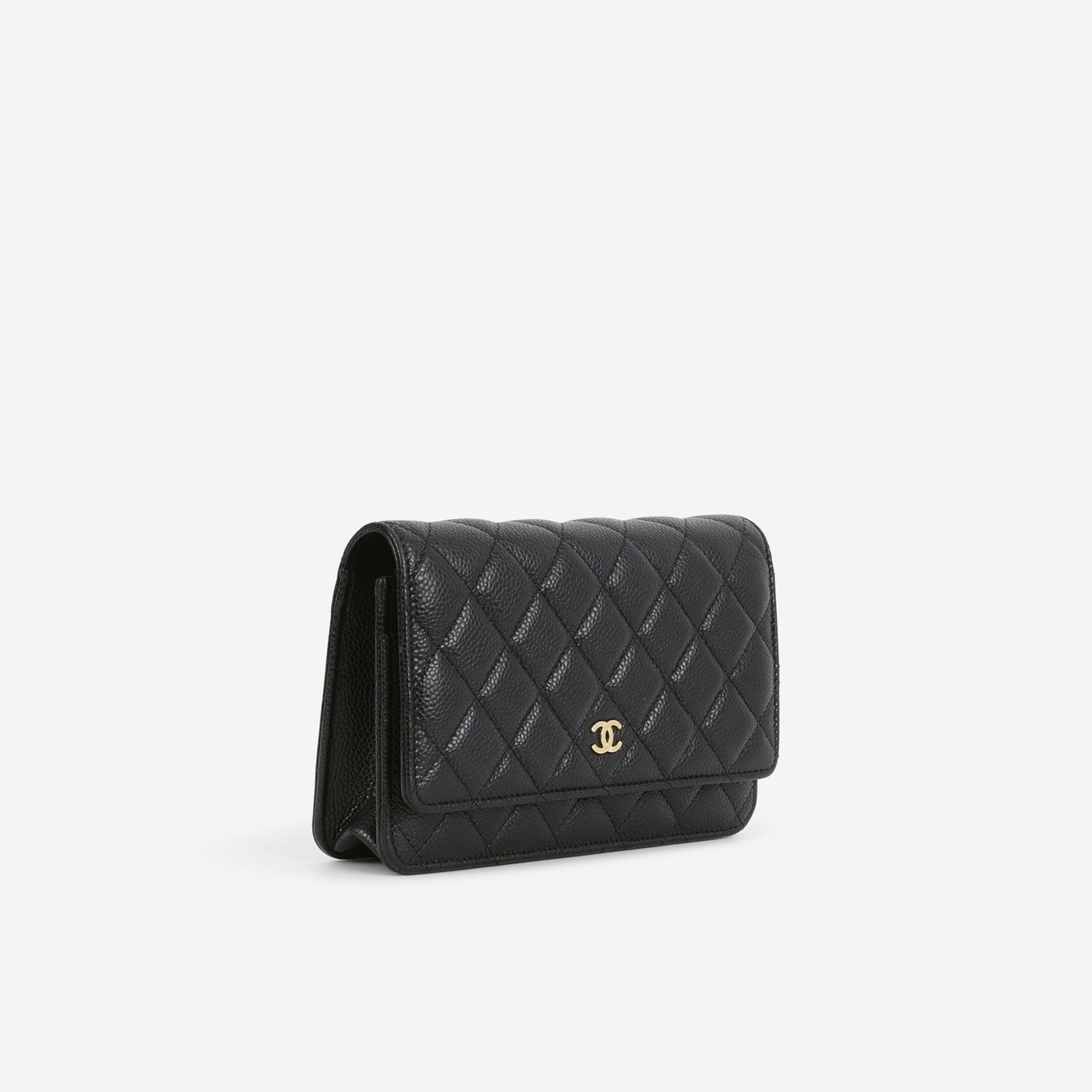 Chanel Classic Wallet on Chain - Black Caviar | Gold Hardware