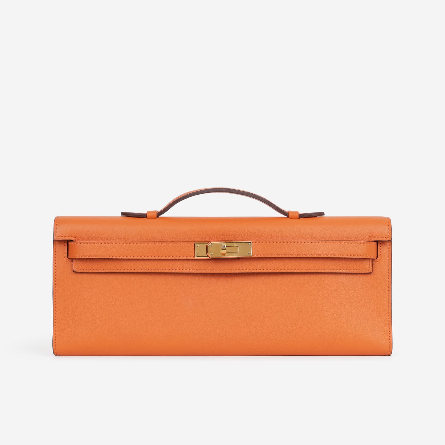 Hermès Kelly Cut - Orange Swift | Gold Hardware