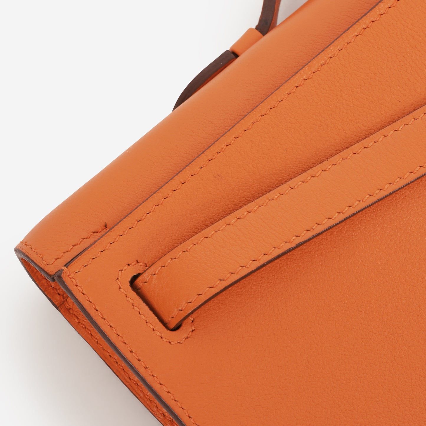 Hermès Kelly Cut - Orange Swift | Gold Hardware