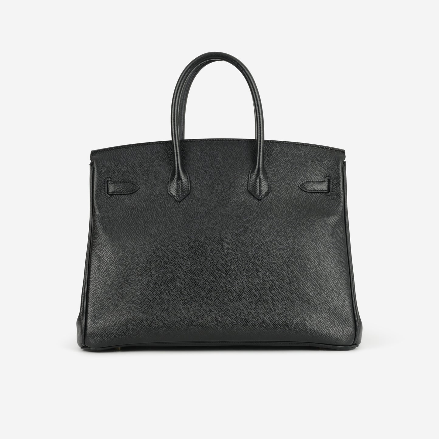 Hermès Birkin 35 - Black Epsom Retourne | Gold Hardware