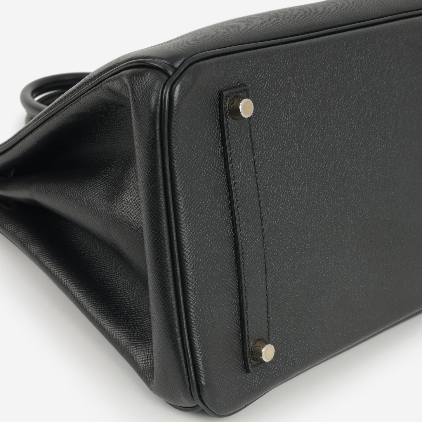Hermès Birkin 35 - Black Epsom Retourne | Gold Hardware