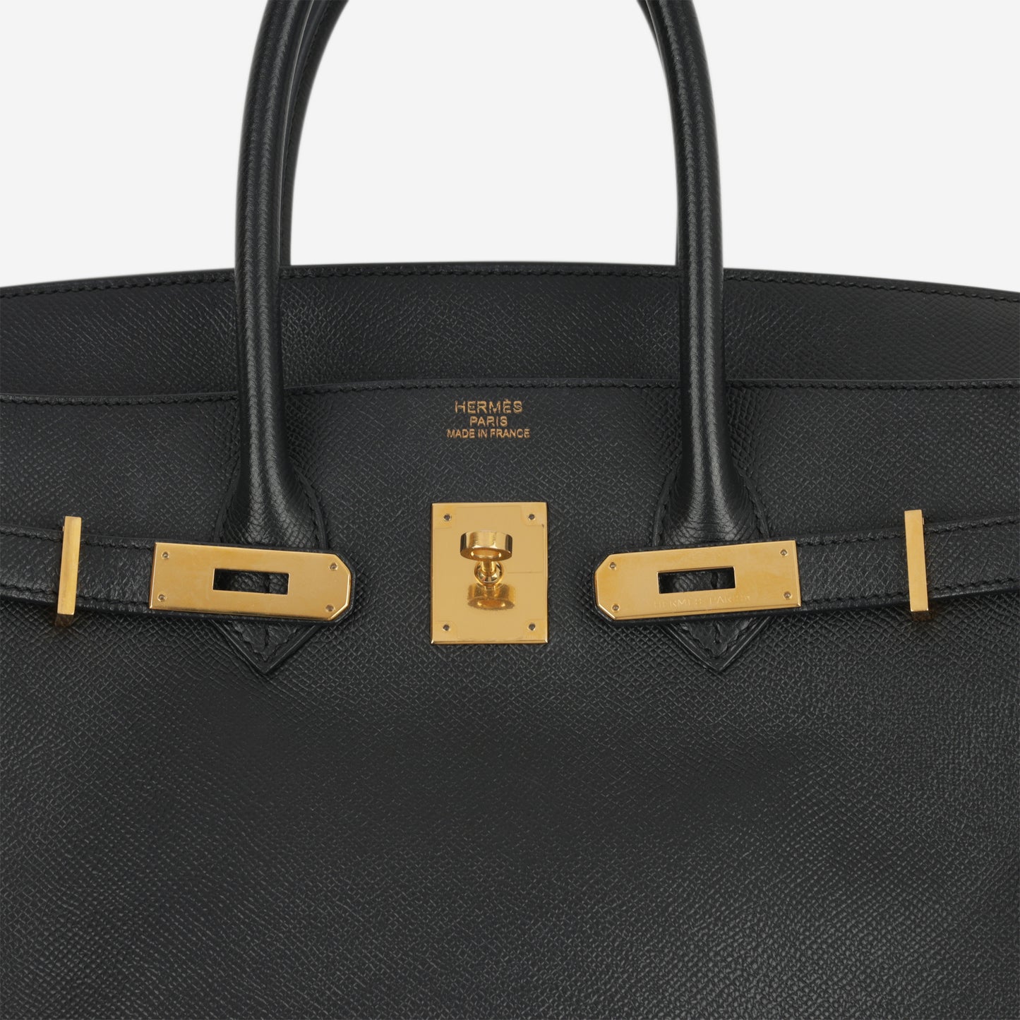Hermès Birkin 35 - Black Epsom Retourne | Gold Hardware