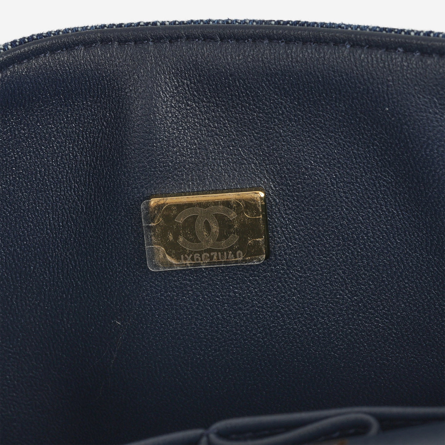 Chanel Small Classic Flap - Dark Denim Tromp L'oeil | Champagne Gold Hardware