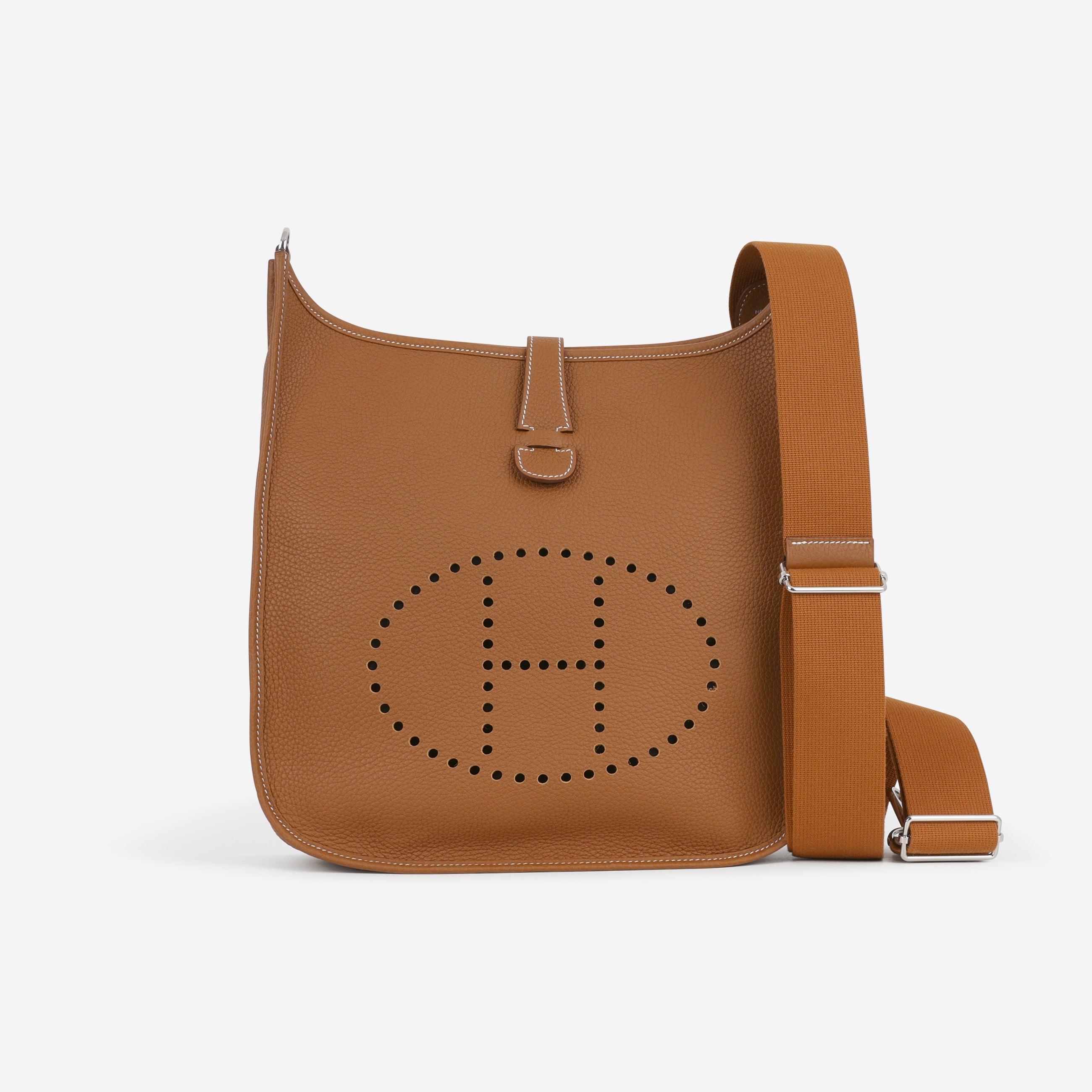 Hermès Evelyne GM - Gold Clemence | Palladium Hardware – Bagista