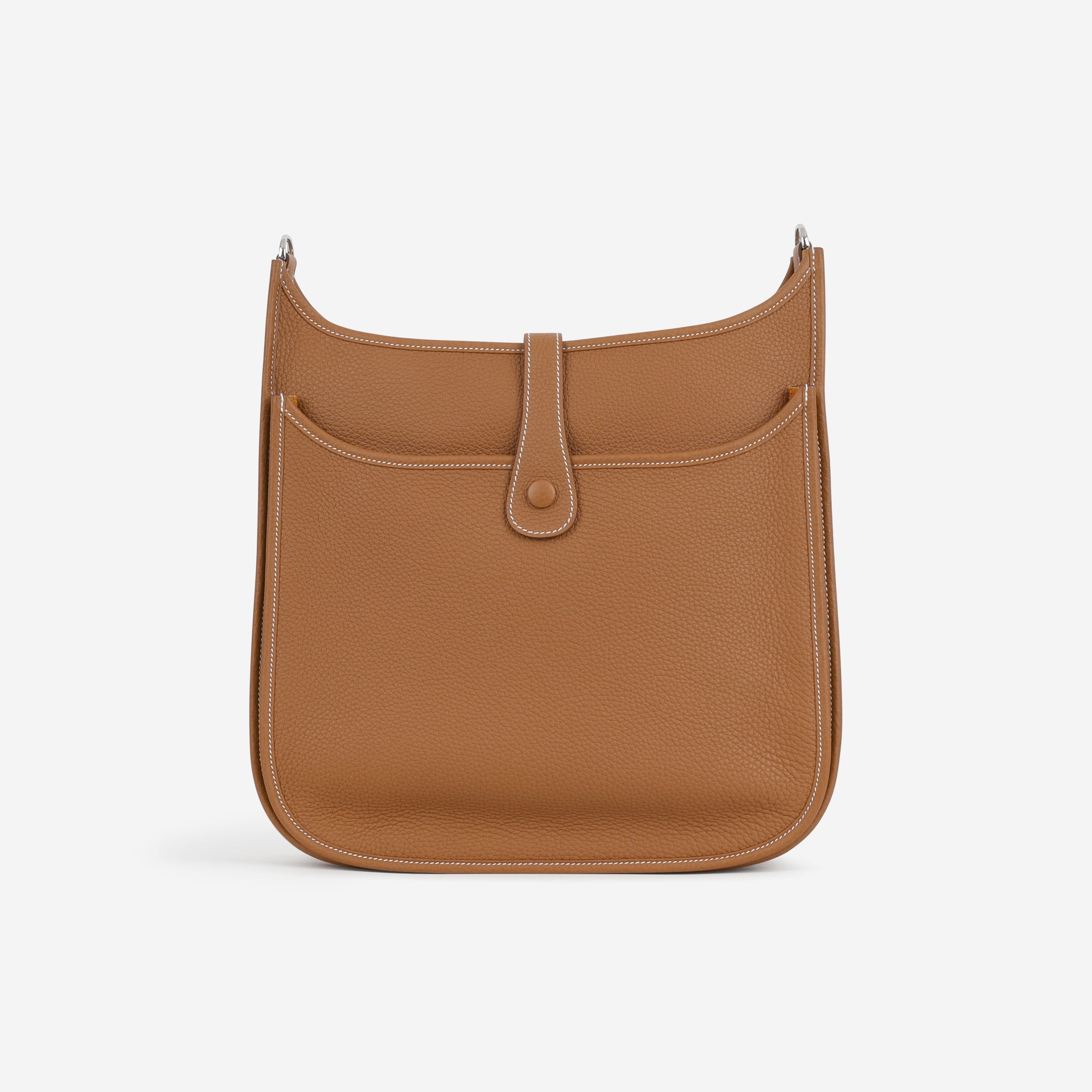 Hermès Evelyne GM - Gold Clemence | Palladium Hardware – Bagista