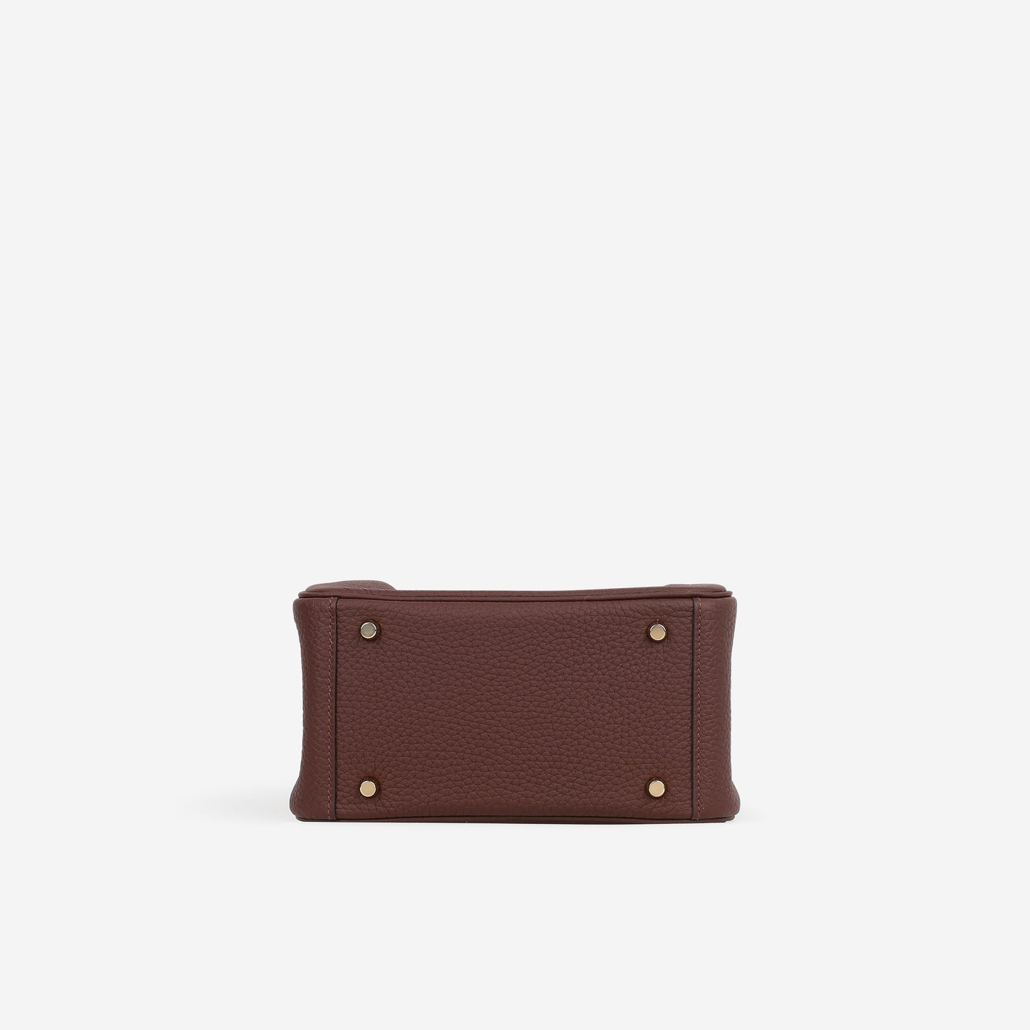 Hermès Mini Lindy - Terre Clemence | Gold Hardware