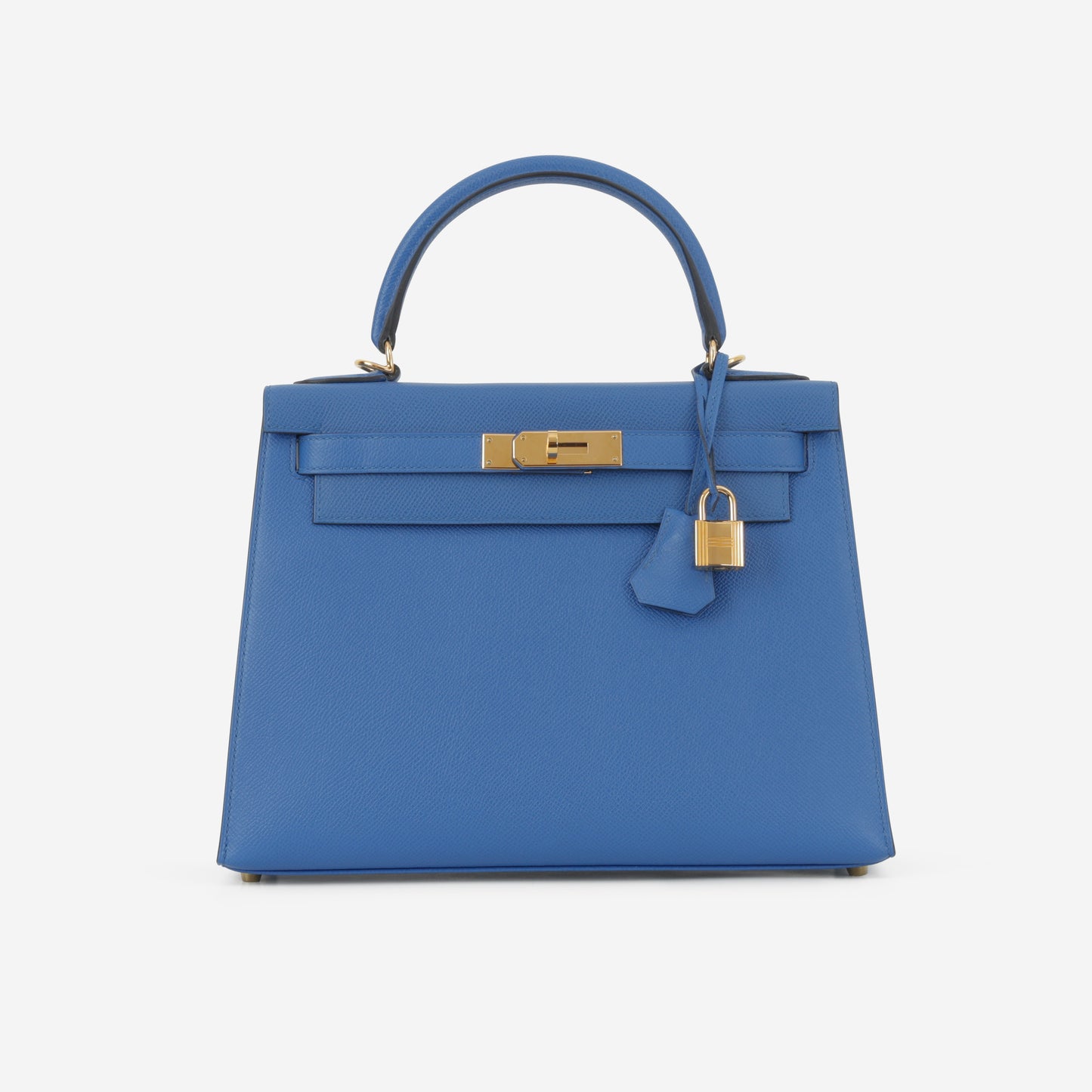 Hermès Kelly 28 - Bleu De France Epsom | Gold Hardware