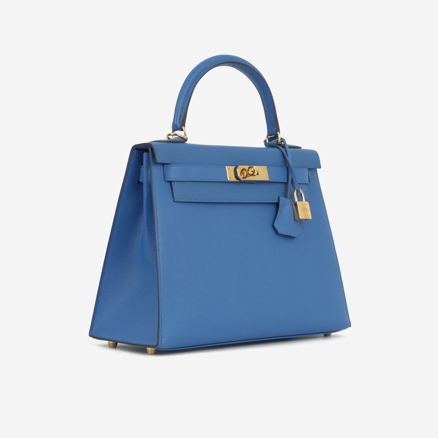 Hermès Kelly 28 - Bleu De France Epsom | Gold Hardware