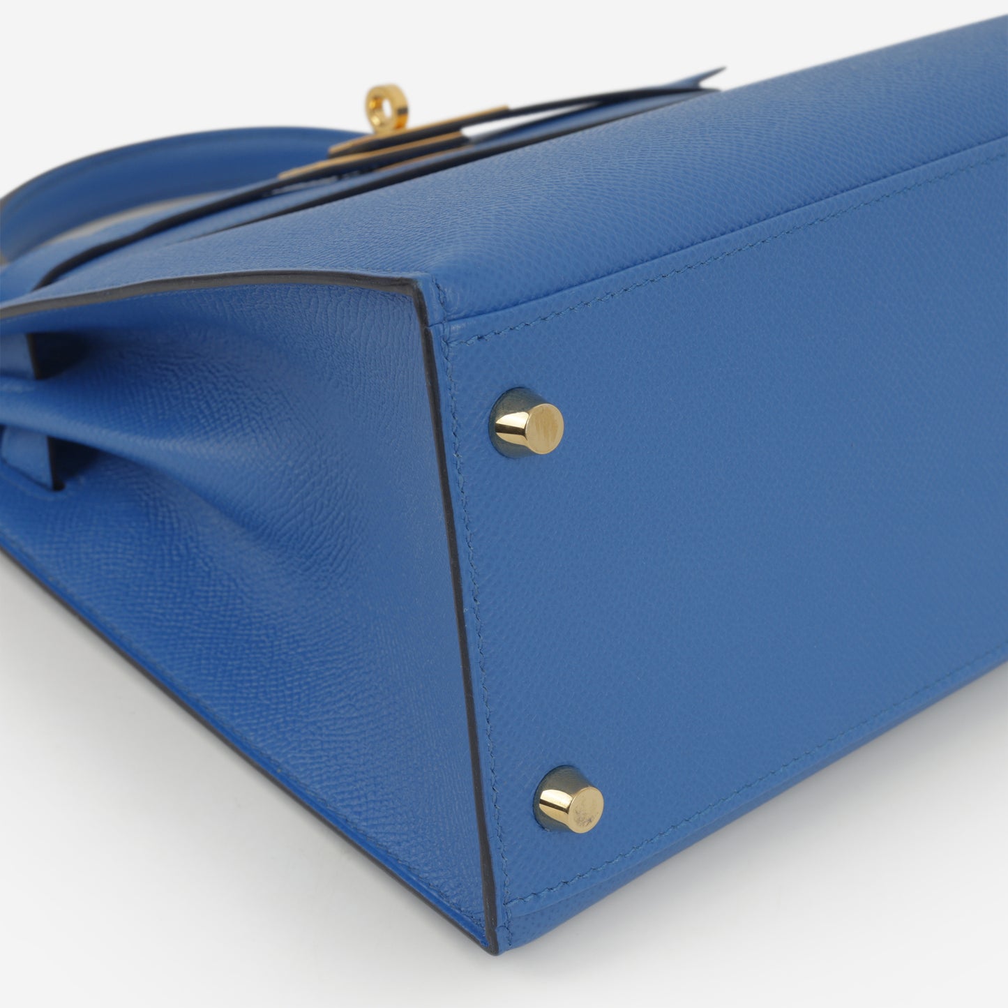Hermès Kelly 28 - Bleu De France Epsom | Gold Hardware