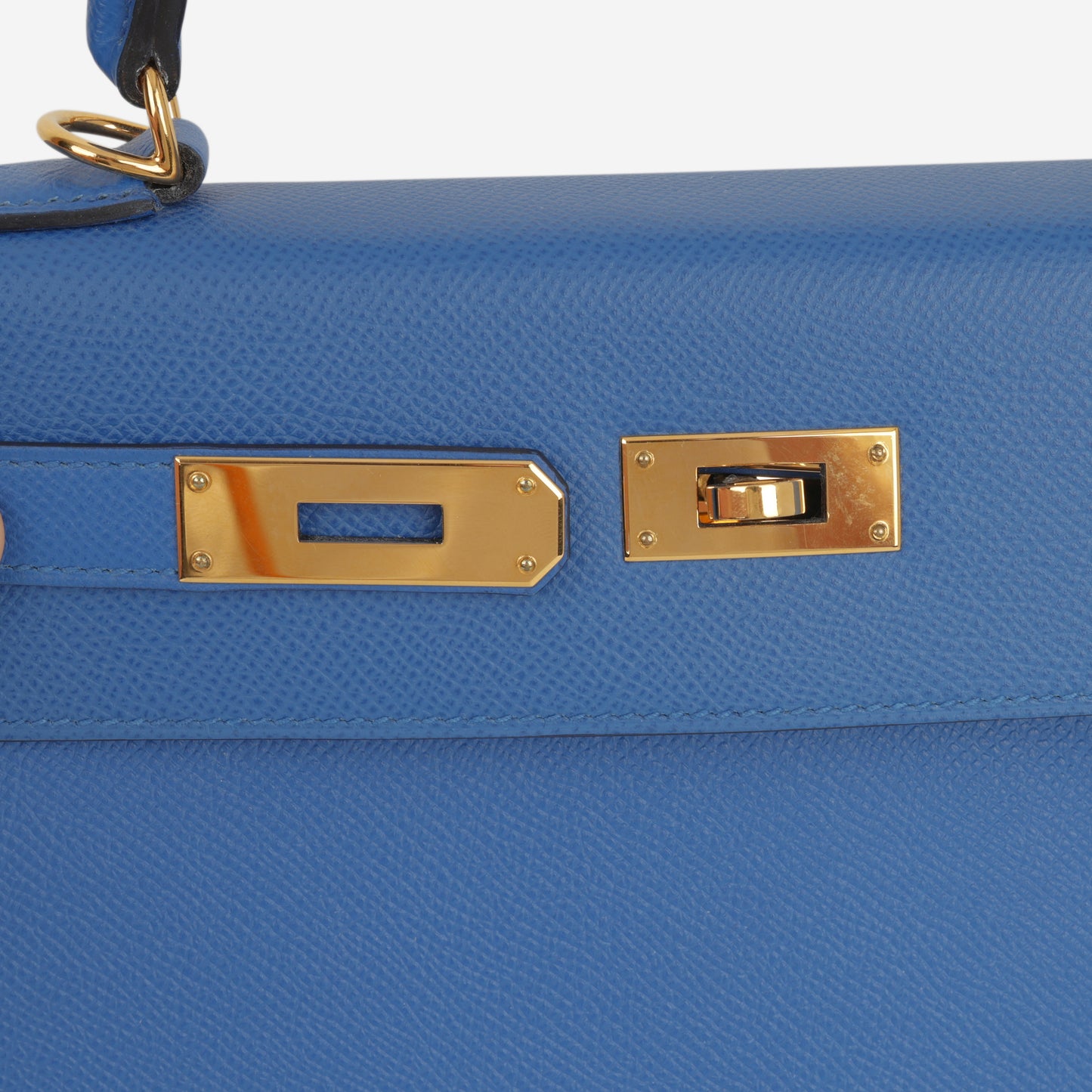 Hermès Kelly 28 - Bleu De France Epsom | Gold Hardware