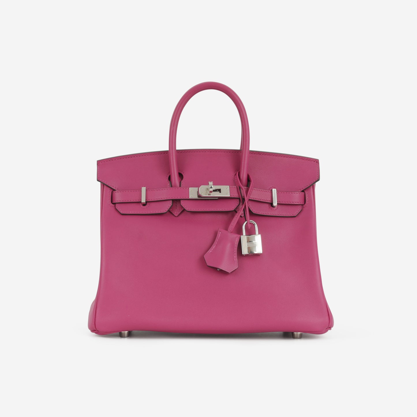 Hermès Birkin 25 - Rose Pourpre Swift | Palladium Hardware