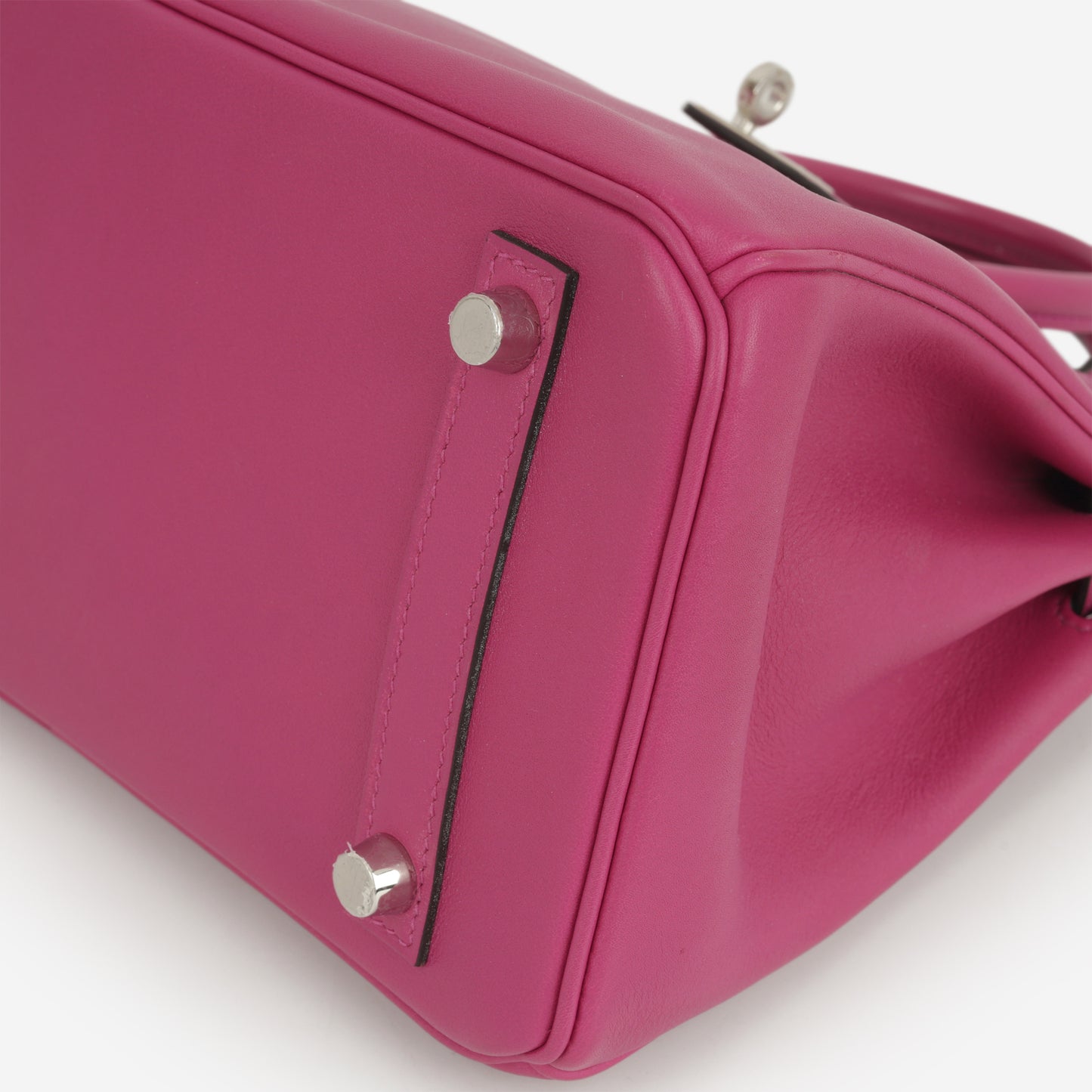 Hermès Birkin 25 - Rose Pourpre Swift | Palladium Hardware