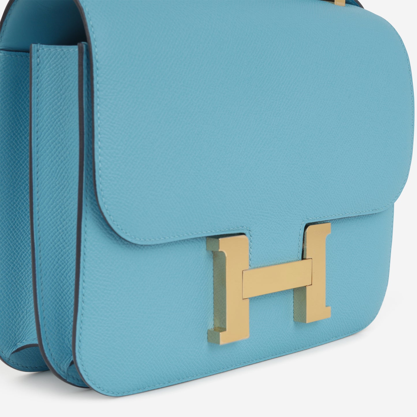 Hermès Constance 24 - Bleu Du Nord Epsom | Gold Hardware