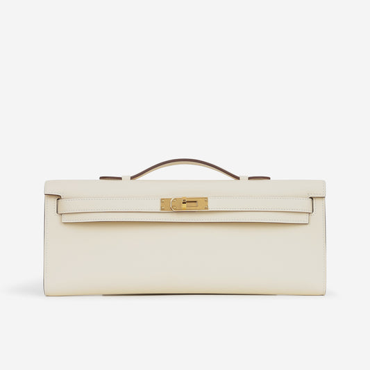 Hermès Kelly Cut - Nata Swift | Gold Hardware