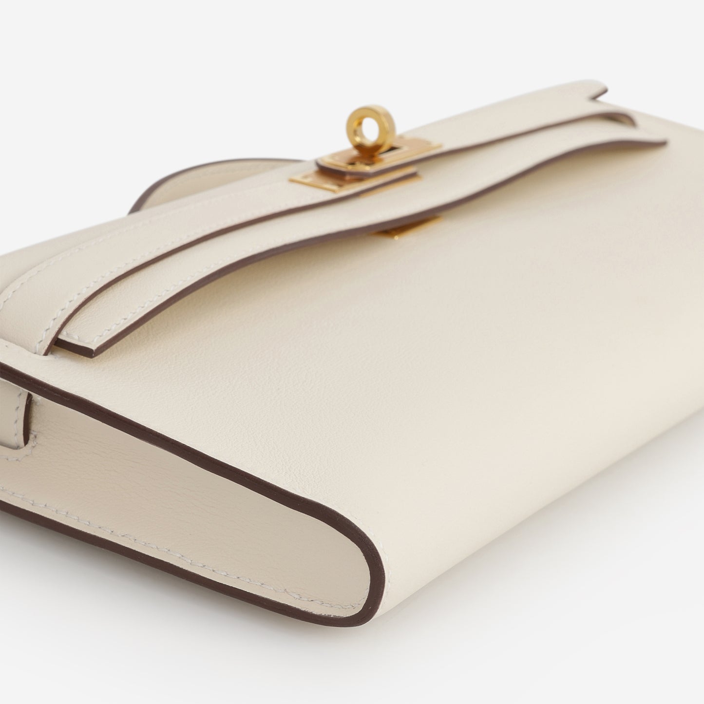 Hermès Kelly Cut - Nata Swift | Gold Hardware