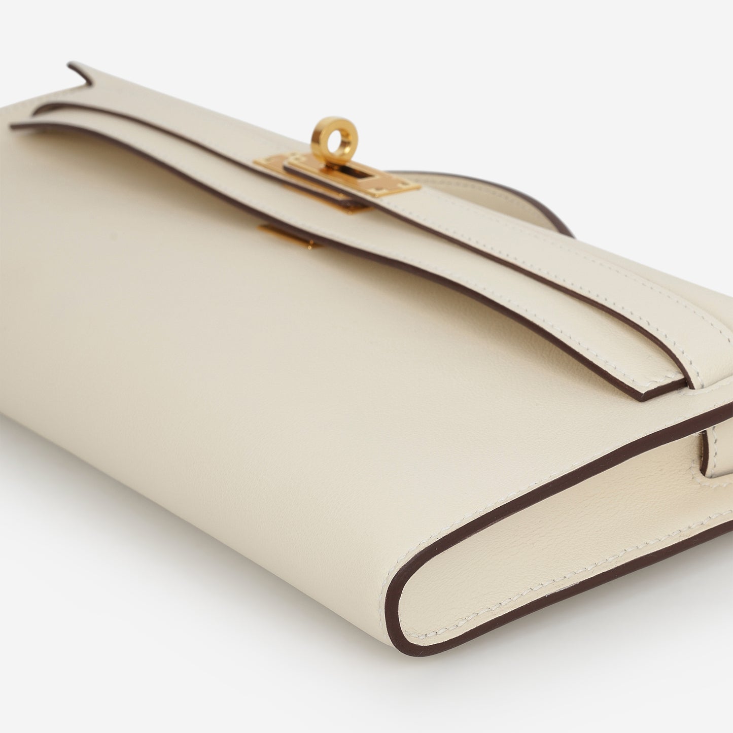 Hermès Kelly Cut - Nata Swift | Gold Hardware