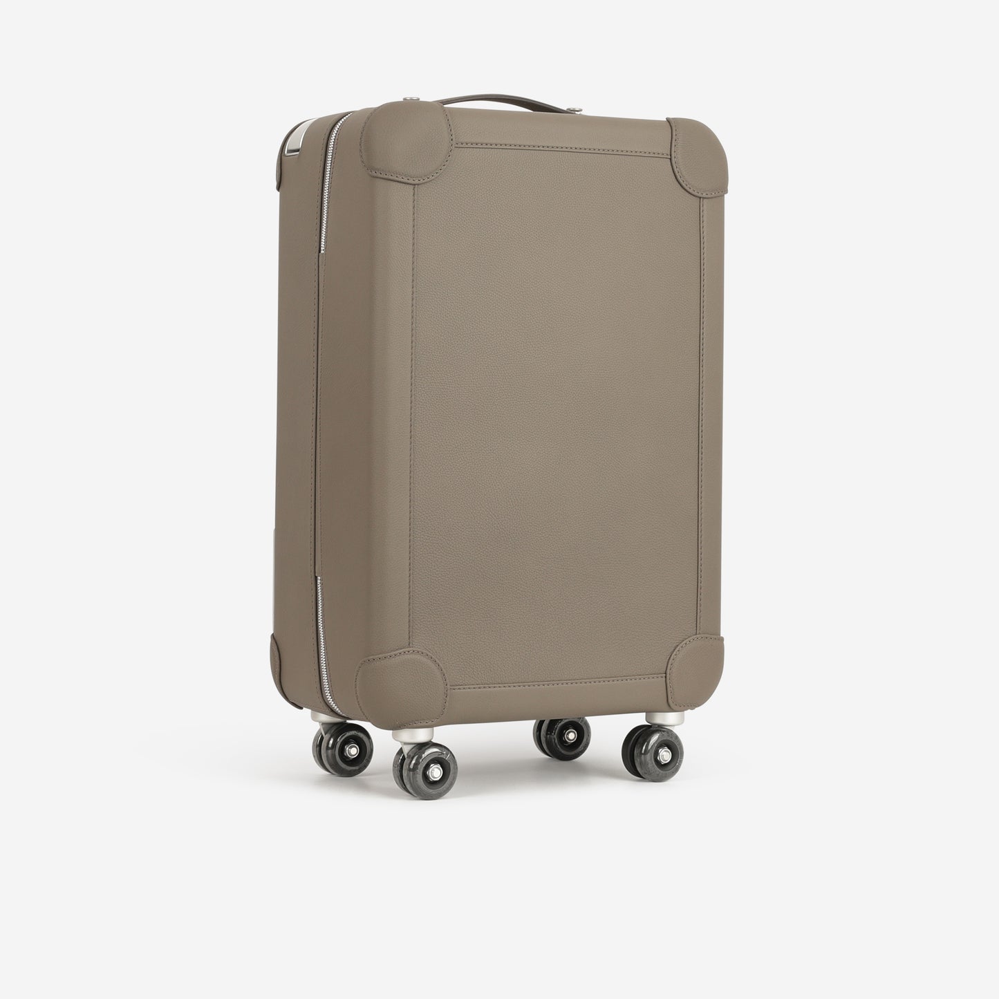 Hermès R.M.S Cabin Suitcase - Gris Etain Regate Leather | Palladium Hardware