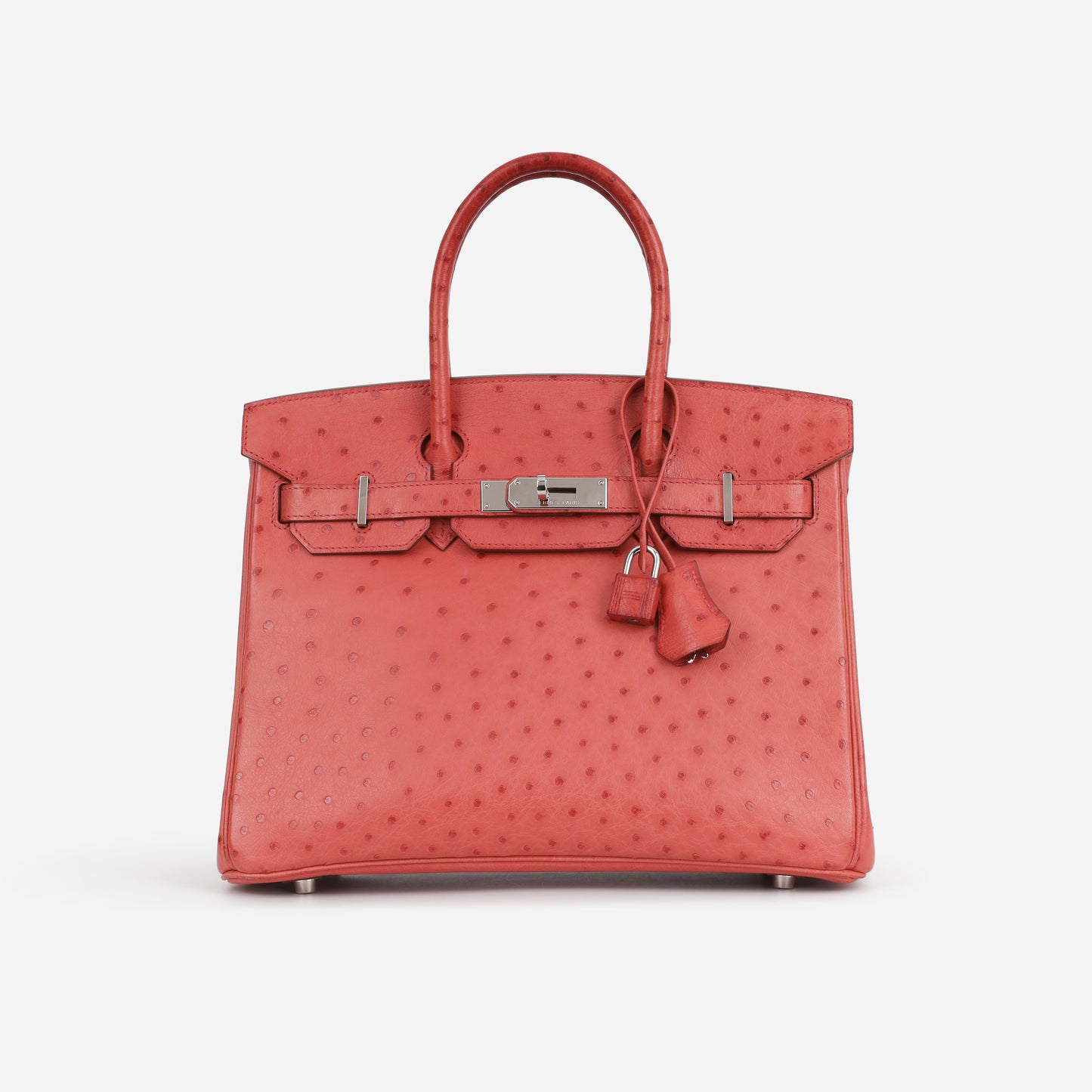 Hermès Birkin 30 - Bougainvillier Ostrich | Palladium Hardware